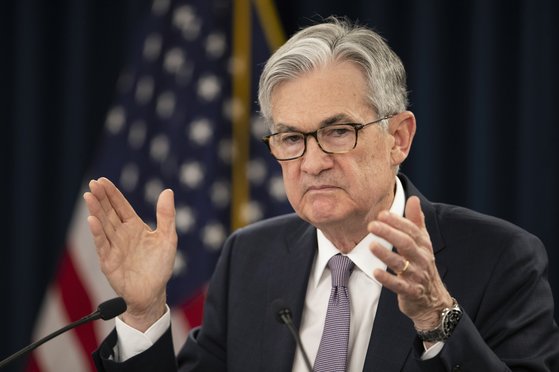 제롬 파월 미국 연준 이사회 의장. AP=연합뉴스