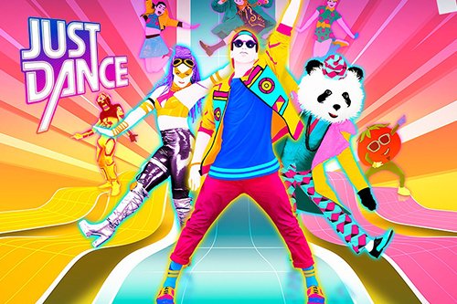 'Just Dance' 게임. 동작을 인식하여춤을 추는 게임, 생각보다 체력소모가 상당하다.