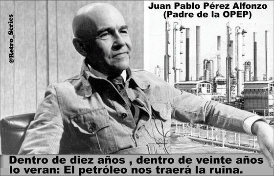 OPEC의 아버지인 후안 파블로 페레즈 알폰소 전 베네수엘라 외교관