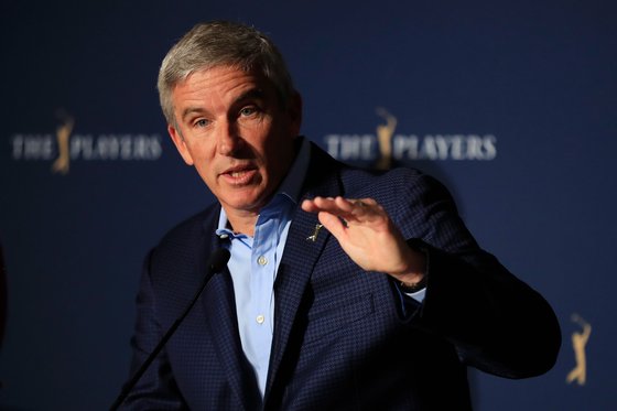 제이 모나한 PGA 투어 커미셔너. [AFP=연합뉴스]