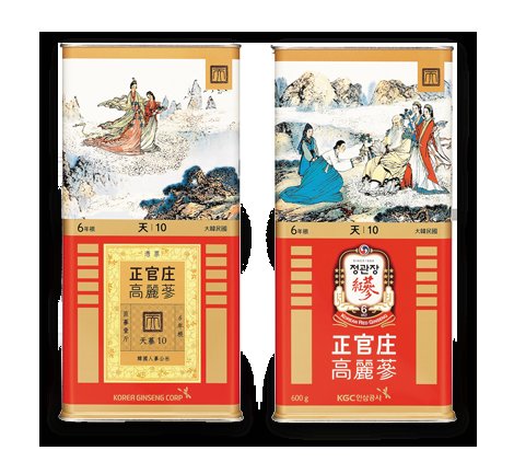 중국 수출용 정관장 홍삼. 오른쪽에 대한민국이라고 표기하고 있다. 사진 KGC인삼공사