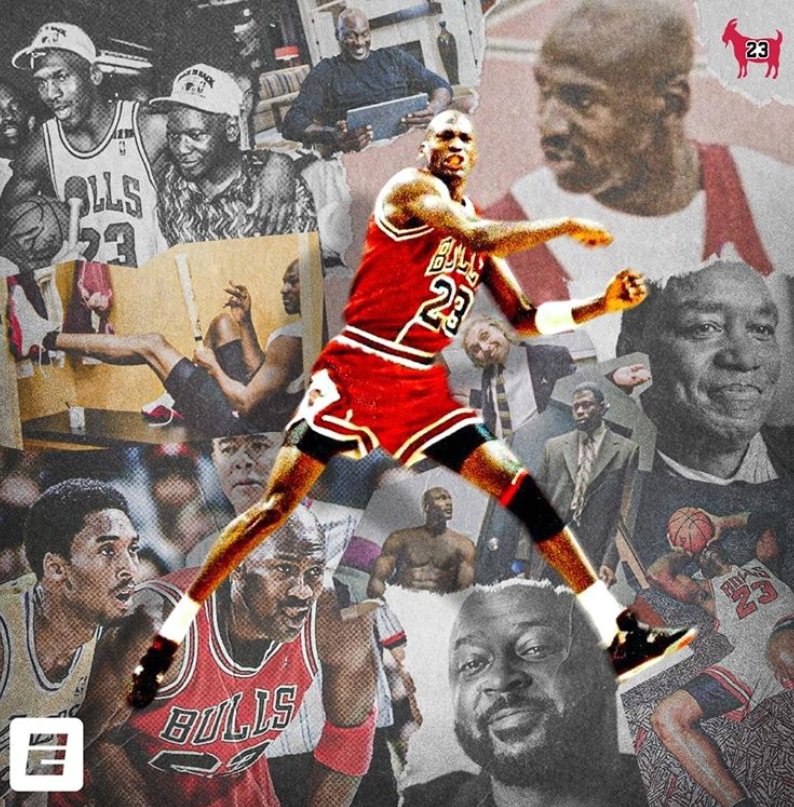 농구계 GOAT(Greatest of All Time, 역대 최고)라 불리는 마이클 조던. [사진 ESPN 인스타그램]