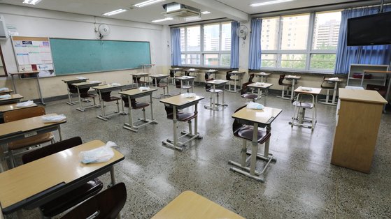 지난 19일 서울 영등포의 한 고등학교 교실. 해당 기사와 무관함. 뉴스1
