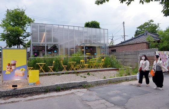 대전역 주변에 있는 대전시 동구 소제동 관사촌 카페 모습. 프리랜서 김성태