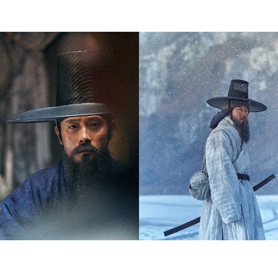 영화 '남한산성'에서 주화파 최명길(이병헌 군)과 척화파 김상헌(김윤석 분)은 대외 전략을 놓고 치열하게 대립한다. 하지만 인조는 결국 청나라 태종 앞에 무릎을 굻고 항복한다. [CJ엔터테인먼트]