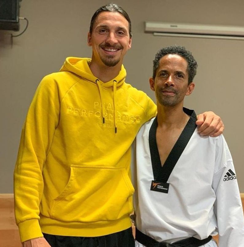 어릴적 태권도를 배워 몸동작이 유연한 즐라탄 이브라히모비치. [사진 이브라히모치 인스타그램]