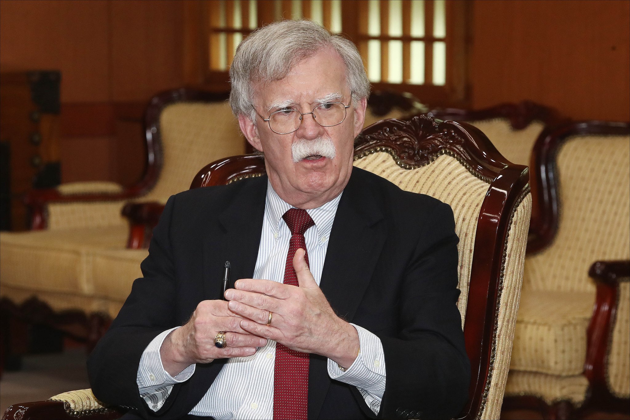 존 볼턴 전 미국 백악관 국가안보보좌관. 중앙포토