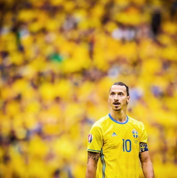 스웨덴 출신 세계적인 공격수 즐라탄 이브라히모비치. [사진 즐라탄 인스타그램]