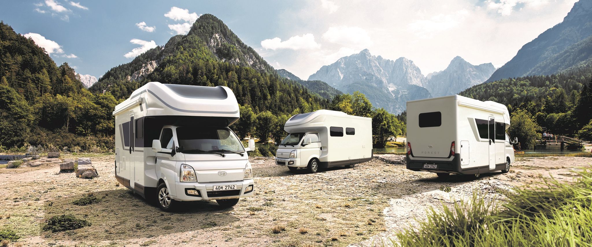 현대차 포터2 기반 캠핑카 포레스트. 사진 현대차