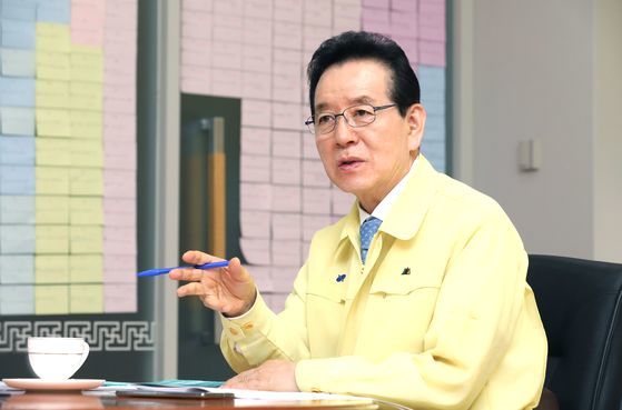 정순균 강남구청장. [중앙포토]