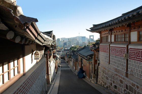 서울 북촌 일대. 안국동은 조선시대에도 사대부들에게 인기가 많은 주거 지역이었다. [서울시 한옥문화과 제공 ]