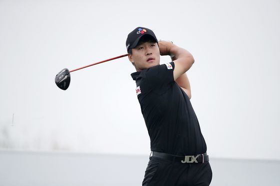 군산CC오픈에서 2위를 한 김민규. [사진 KPGA]