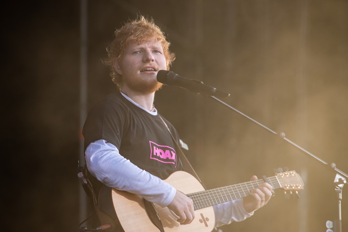 4년 만에 한국을 찾은 영국 팝스타 에드 시런. 제공|프라이빗커브