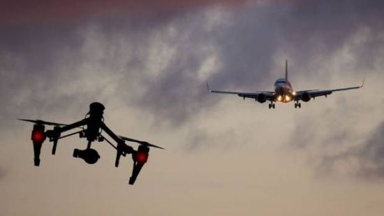 전문가들은 공중 비행 중인 조류보다 드론이 항공기에 더 큰 피해를 줄 수 있다고 지적한다. 사진 = dji