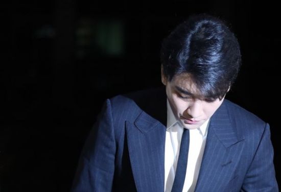 성매매 알선 혐의 등으로 경찰 조사를 받고 있는 빅뱅 전 멤버 승리(29·본명 이승현)사진=연합뉴스