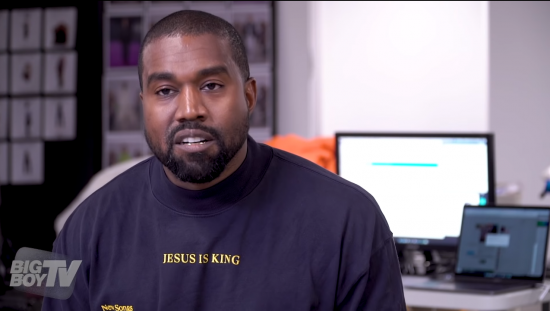 미국 래퍼 카니예 웨스트/사진=유튜브 'BIG BOY TV' 화면 캡처