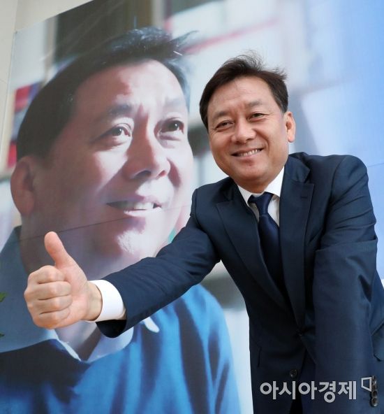 이광재 더불어민주당 강원도 선대위원장/원주=윤동주 기자 doso7@