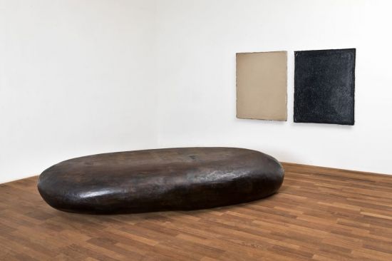 허명욱 개인전 '칠漆하다(OVERLAYNG)' 전시 전경  [사진= 가나아트센터 제공]