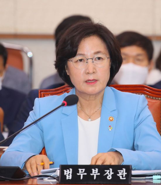 추미애 법무부 장관./사진=연합뉴스