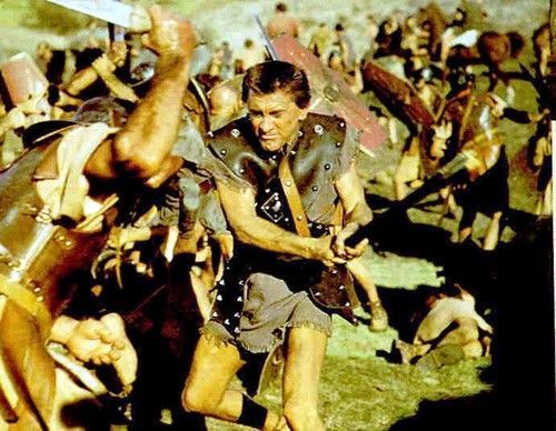 영화 '스파르타쿠스' 속 커크 더글러스