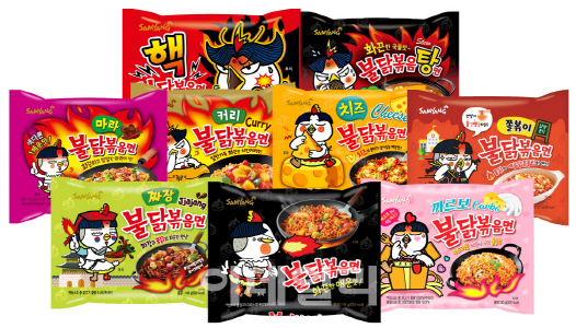 불닭볶음면 시리즈