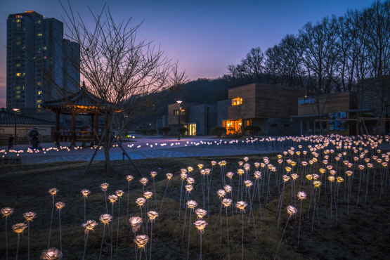 김포아트빌리지 아경. (사진 = 김포문화재단 제공)