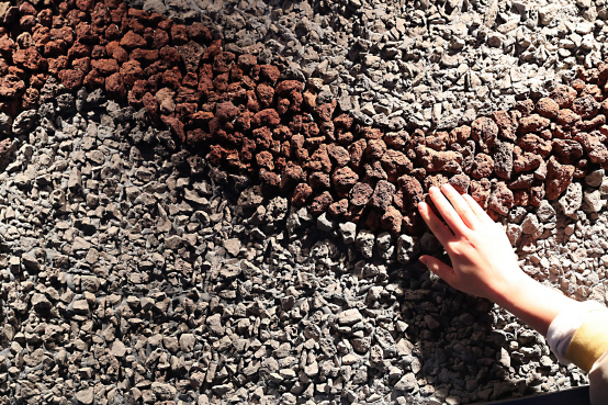 화산송이.(사진=제주특별자치도 개발공사)