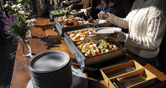 푸딩 케이터링 서비스. (사진=열두달)