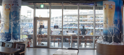 ‘1664블랑 브랜딩 존’ 전경. (사진=하이트진로)