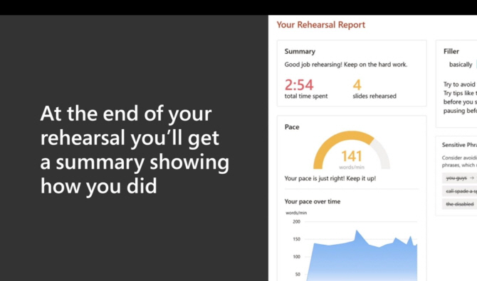 발표자 코치 기능