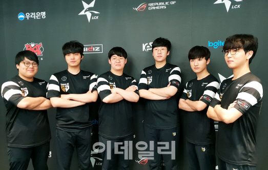 젠지 선수단. 사진=노재웅 기자