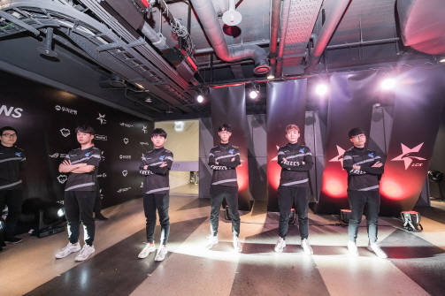 아프리카 프릭스 선수단. 라이엇 게임즈 제공