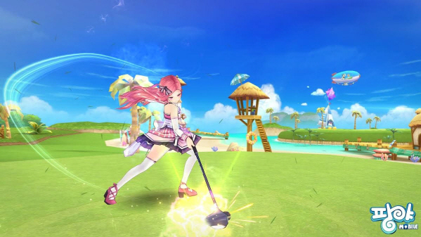 팡야 모바일 스크린 샷(출처=엔씨소프트)