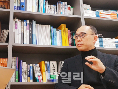 위정현 한국게임학회 회장(중앙대 교수). 사진=노재웅 기자