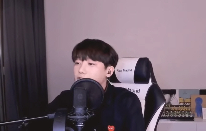 백승찬씨 유튜버 영상 캡처.