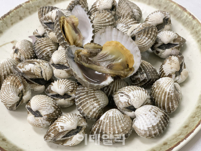 육즙이 가득한 참꼬막