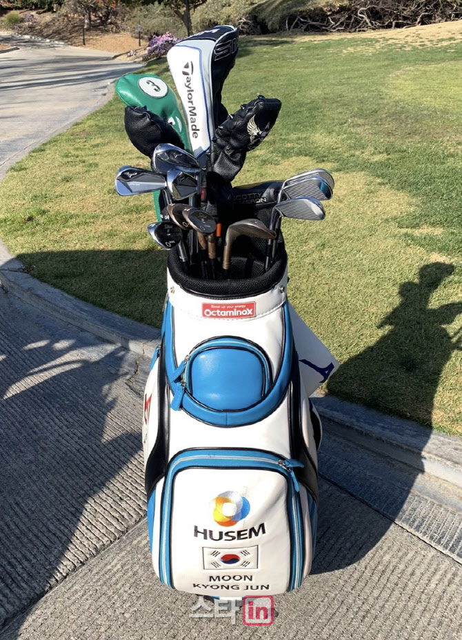 2019시즌 한국프로골프(KPGA) 코리안투어 제네시스 대상 수상자 문경준의 골프백.