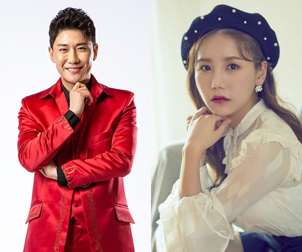 영탁(왼쪽), 송하예