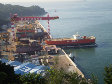 대선조선 1공장 영도조선소 전경.사진=대선조선.