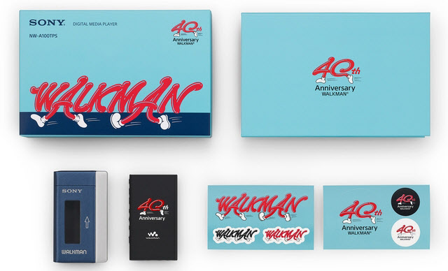 소니가 출시한 40주년 기념 워크맨 (사진=소니코리아)