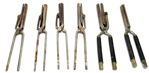 1960년대 머리인두(사진=해금강테마박물관)