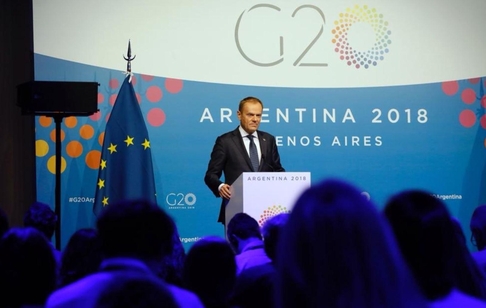 도날트 투스크 EU 정상회의 상임의장. /투스크 트위터