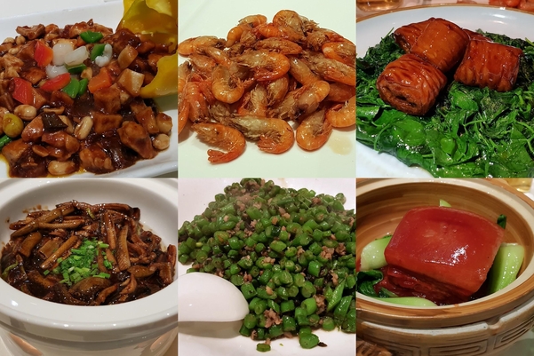 라오정싱의 요리들. 상하이를 대표하는 여러 요리가 이 식당에서 탄생했다./김성윤 기자