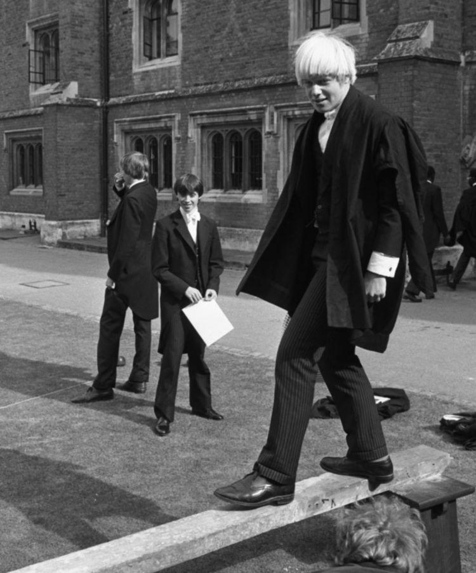 이튼 스쿨 재학 시절 보리스 존슨의 모습./BBC