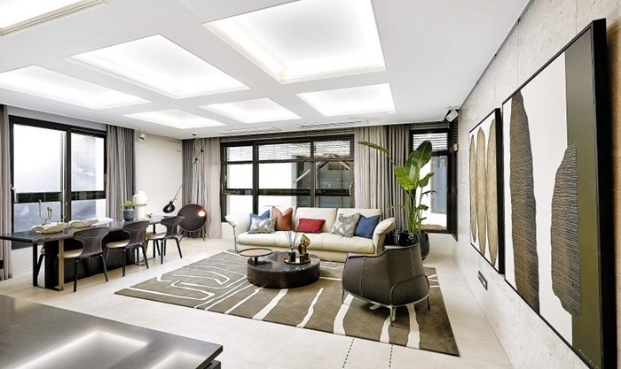 빌리브 프리미어 거실.