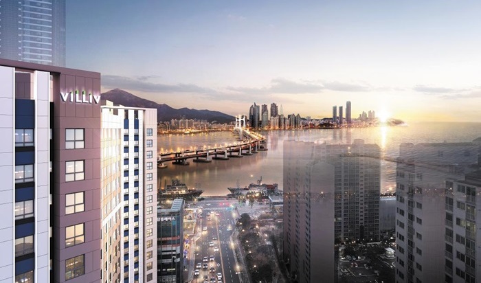 빌리브 센트로 전망 투시도. /신세계건설 제공