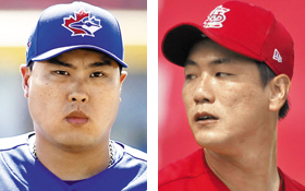 류현진, 김광현