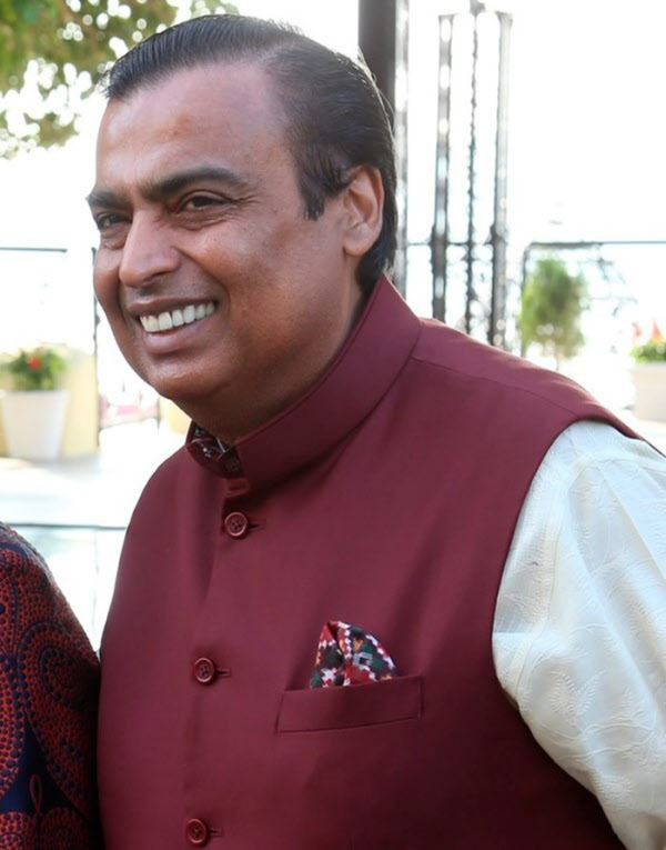 인도 크리켓팀 뭄바이 인디언스 구단주 무케시 암바니./AP 연합뉴스