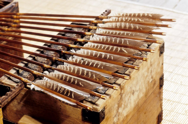 완성된 화살 /문화재청