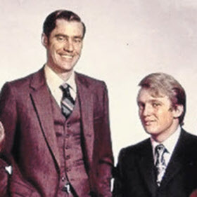 1960년대 찍은 트럼프 형제의 사진. 오른쪽이 도널드 트럼프 대통령, 왼쪽이 형 프레드 트럼프 주니어. /트럼프 재단